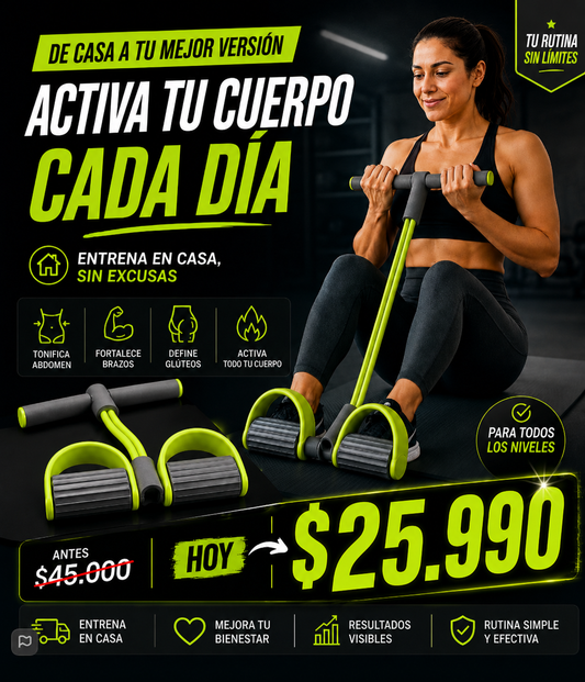 BodyFlex Pro™ | Ejercitador de Cuerpo Completo ⭐ (Recomendado)