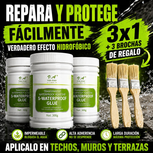 HyperSella™ 3x1 Sellador Impermeable( incluye 3 Brochas)